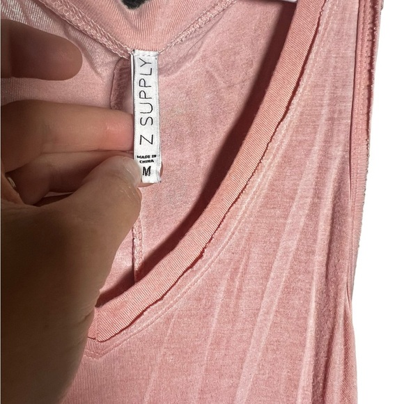 Z Supply Blush Pink Tank Top Size Medium – Excellent Condition - Picture 3 of 3